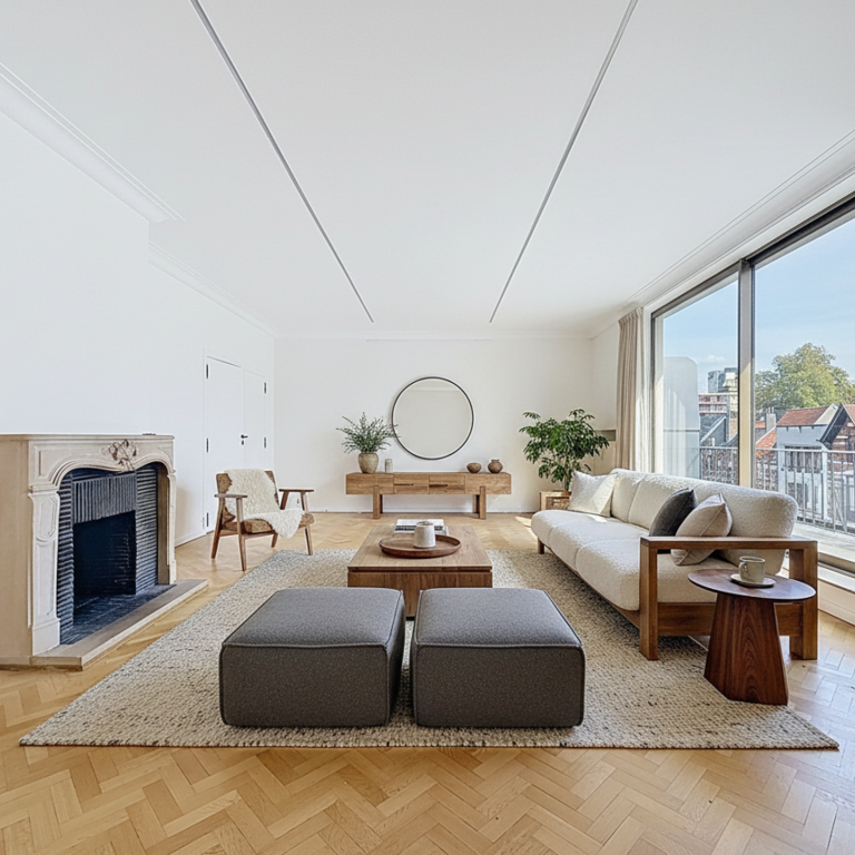 Étoile / ULB : appartement + parking + terrasse sur le toit