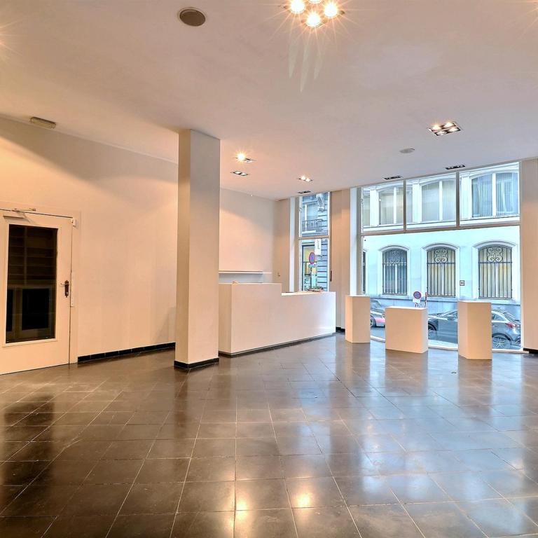 Sablon/Palais Royal, immeuble except. ± 1.425 m², jardin 