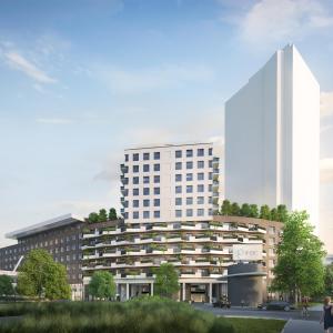 Cimetière d'Ixelles, projet neuf Deltaview