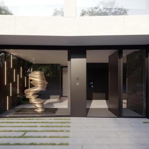 Abbaye de La Cambre, studio 56 m² + terrasse 11 m²