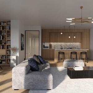 Abbaye de La Cambre, studio 56 m² + terrasse 11 m²