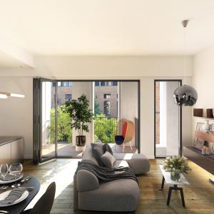 Place Stéphanie/ Louise, lot de deux appartements neufs