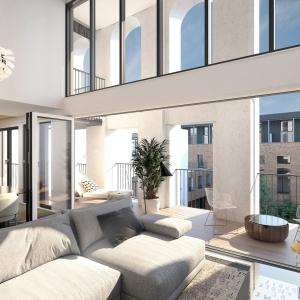 Place Stéphanie/ Louise, lot de deux appartements neufs