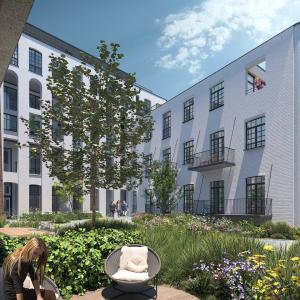 Place Stéphanie/ Louise, lot de deux appartements neufs