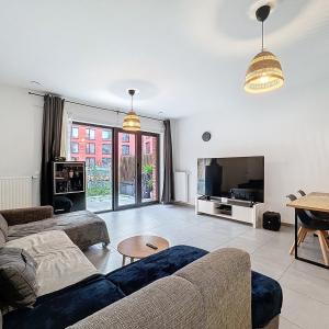 Erasme : Appartement neuf 1 chambre avec jardin 