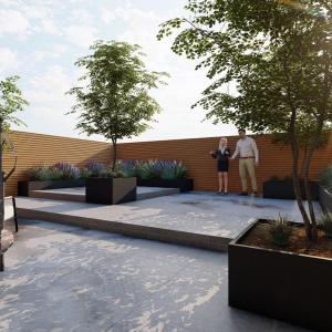 Calevoet ,maison neuve 3ch.+- 186m², jardin , garage.