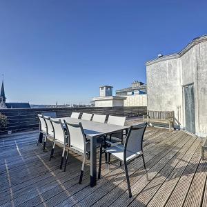 Petit Sablon : Charmant appartement meublé de 2 CH. + balcon
