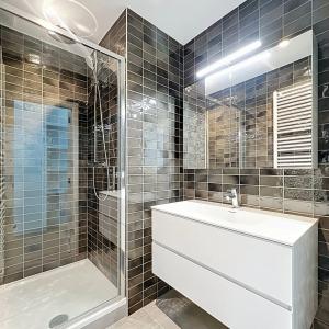 Quartier Congrès : Joli triplex 2 ch avec terrasse et jardin