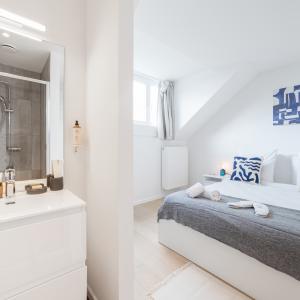 Molière: Appartement rénové 4 ch, 4 sdd, terrasse sur toit