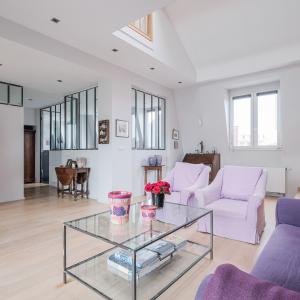 Lepoutre/Brugmann: Magnifique duplex penthouse 3 ch + bureau