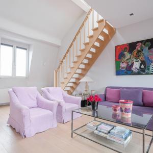 Lepoutre/Brugmann: Magnifique duplex penthouse 3 ch + bureau