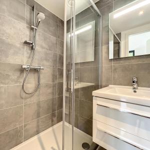 Globe : Penthouse neuf 2 chambres + terrasse + parking