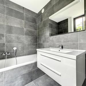 Globe : Penthouse neuf 2 chambres + terrasse + parking