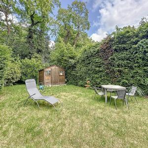Héros/Brugmann : Superbe appartement avec jardin 