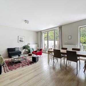 Héros/Brugmann : Superbe appartement avec jardin 