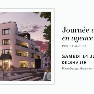 Quartier Rouge cloître, appt. neuf 3 ch. ±127 m², terrasse 