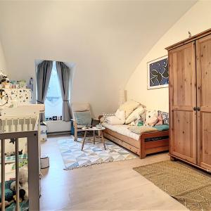 Sablon : Appartement Triplex 3 chambres + terrasse & parking