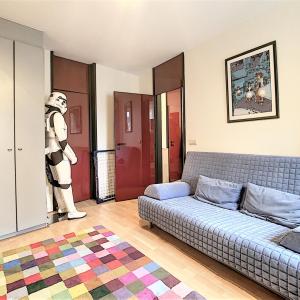 Sablon : Appartement Triplex 3 chambres + terrasse & parking