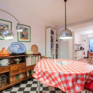 Pl. Brugmann: maison 3 chambres - 2 bureaux avec jardin Sud