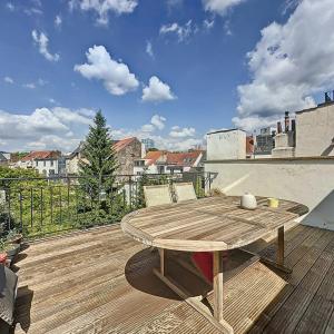 Châtelain/Brugmann : Superbe duplex penthouse meublé