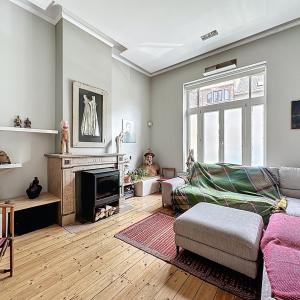 Forest/Uccle : Belle maison de 1885  rénovée avec jardin