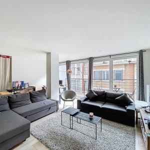 Quartier Européen: Superbe appartement meublé 2 ch +terrasse