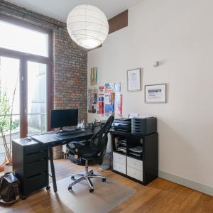 Quartier EU: maison rénovée + duplex + jardin et garage