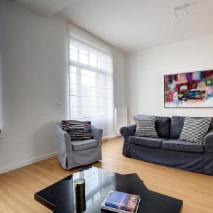 Général Jacques : Appartement 2 chambres meublé + terrasse 