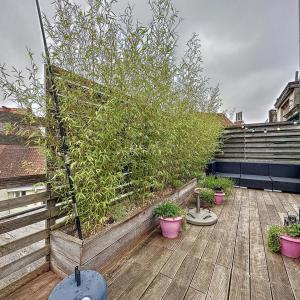 Haut de Saint-Gilles : Superbe duplex penthouse + terrasse
