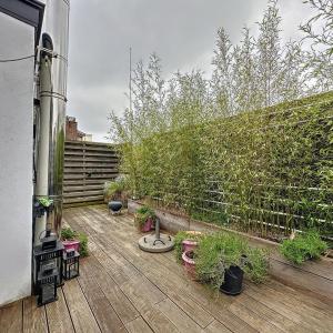 Haut de Saint-Gilles : Superbe duplex penthouse + terrasse
