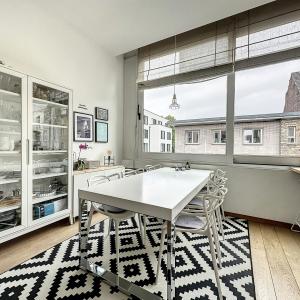 Haut de Saint-Gilles : Superbe duplex penthouse + terrasse
