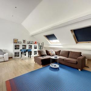 Haut de Saint-Gilles : Superbe duplex penthouse + terrasse