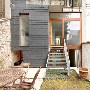 Etangs d'Ixelles : Bel appartement duplex 2 ch et jardin