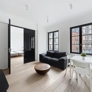 Sablon : Bel appartement 1 chambre remis à neuf et meublé