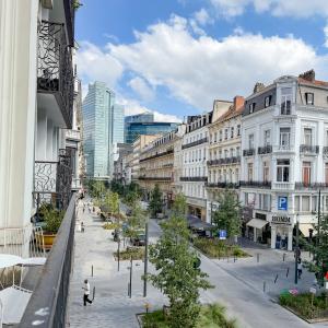 De Brouckère: magnifique duplex 3ch., 3 sdb, 2 terrasses