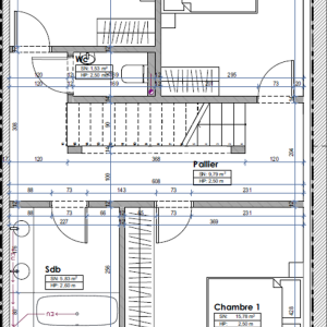 Terrain à bâtir avec permis ! Maison 3/4 chambres de 240 m² 