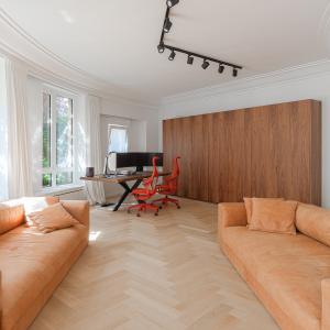Cambre : Superbe rez de chaussée 185m² 3 ch + jardin 60m²