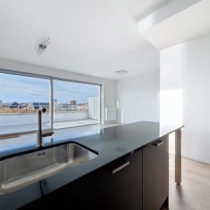 Bruxelles Canal Wharf : Superbe penthouse + grande terrasse