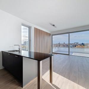 Bruxelles Canal Wharf : Superbe penthouse + grande terrasse