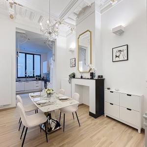 Quartier Européen – Superbe duplex 1 ch. + bureau meublé