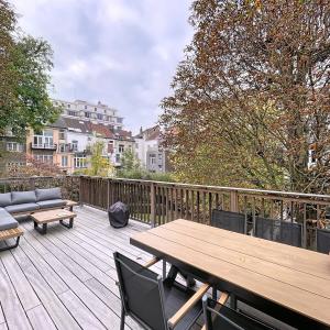 Vleurgat : Magnifique penthouse en arrière d’immeuble