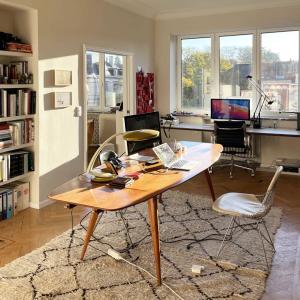 Cambre/ Etoile: Magnifique appartement 2 chambres + bureau 