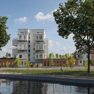 Magnifique appt. neuf +/- 89m², 2ch., jardin 92 m² 