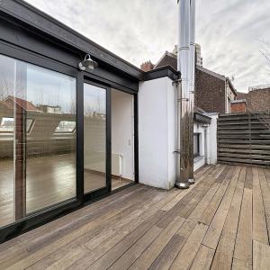 Haut de Saint-Gilles : Superbe duplex penthouse + terrasse