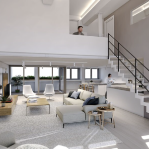 Molière: Splendide loft 192 m² - possibilité 3 ch, terrasse