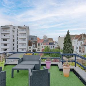 Vanderkindere : Belle arrière maison 4 chambres + jardin