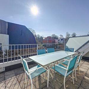 De Fré-Wolvendael, penthouse 85m² 2 ch + 3 terrasses 