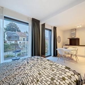 Place Saint-Job : Beau studio meublé moderne + terrasse