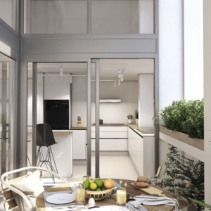 Molière: Superbe loft 223 m² - 4 chambres, terrasse, parking