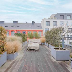Quartier Van Volxem: magnifique penthouse avec terrasse 